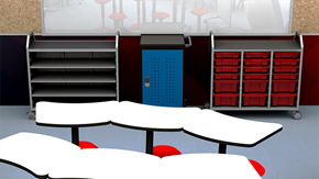 MS/HS Classroom with Sensory Accommodations - Alt View 2 MS/HS Classroom with Sensory Accommodations - Alt View 2